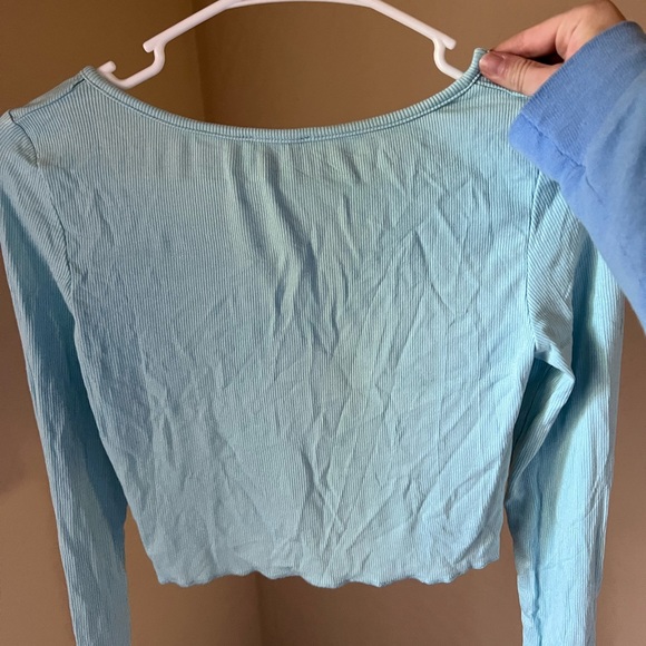 Princess Polly Cropped Long Sleeve Top - Picture 2 of 3